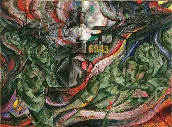 Umberto Boccioni. Stati d’animo II. Gli addii (1911, olio su tela)